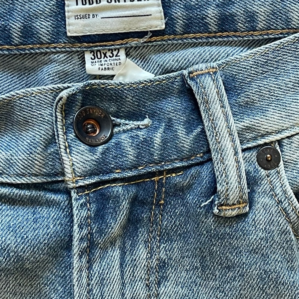 Todd Snyder Jeans men’s 32X30 - Picture 4 of 6